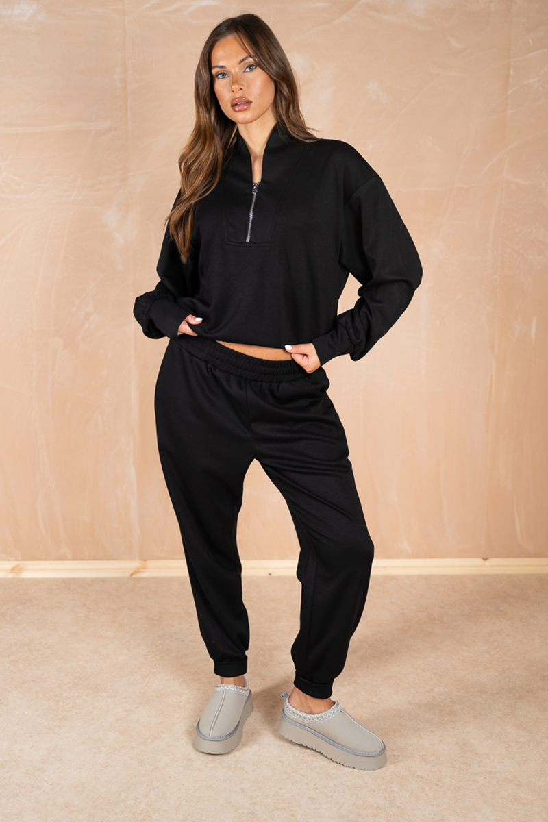 Soft Scuba Joggers - Black
